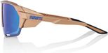 100% Norvik - Matte Copper Chromium - Blue Multilayer Mirror Lens