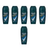 6x Rexona 6x Men Nonstop Protection Kobalt Dry Deodorant Roll-On