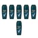 6x Rexona 6x Men Nonstop Protection Kobalt Dry Deodorant Roll-On