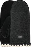 UGG Wanten Vrouwen Zwart/Wit Effen Polyester/Leer S/M