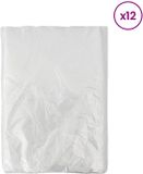 vidaXL - Stofblad - Transparant - 400 x 500 cm - HDPE