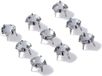 Prym Siernieten met Strass Stenen 7mm - Zilverkleurig - 12 stuks