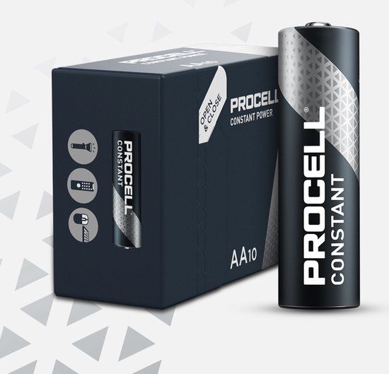 Procell AA Batterij LR6 - Niet Oplaadbaar - 10-Pack