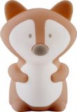 Nattou Nachtlamp voor baby's - Vos - 14 cm - Bruin