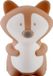 Nattou Nachtlamp voor baby's - Vos - 14 cm - Bruin