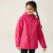 Regatta Kinder Calderdale III Waterdichte Jas met Capuchon Roze