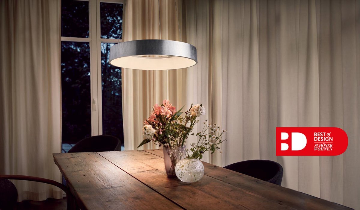 Ledvance SUN@HOME plafondlamp, 45-mm, wit, 18.5W, 5--lm