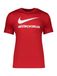 NIKE Functioneel shirt rood / wit