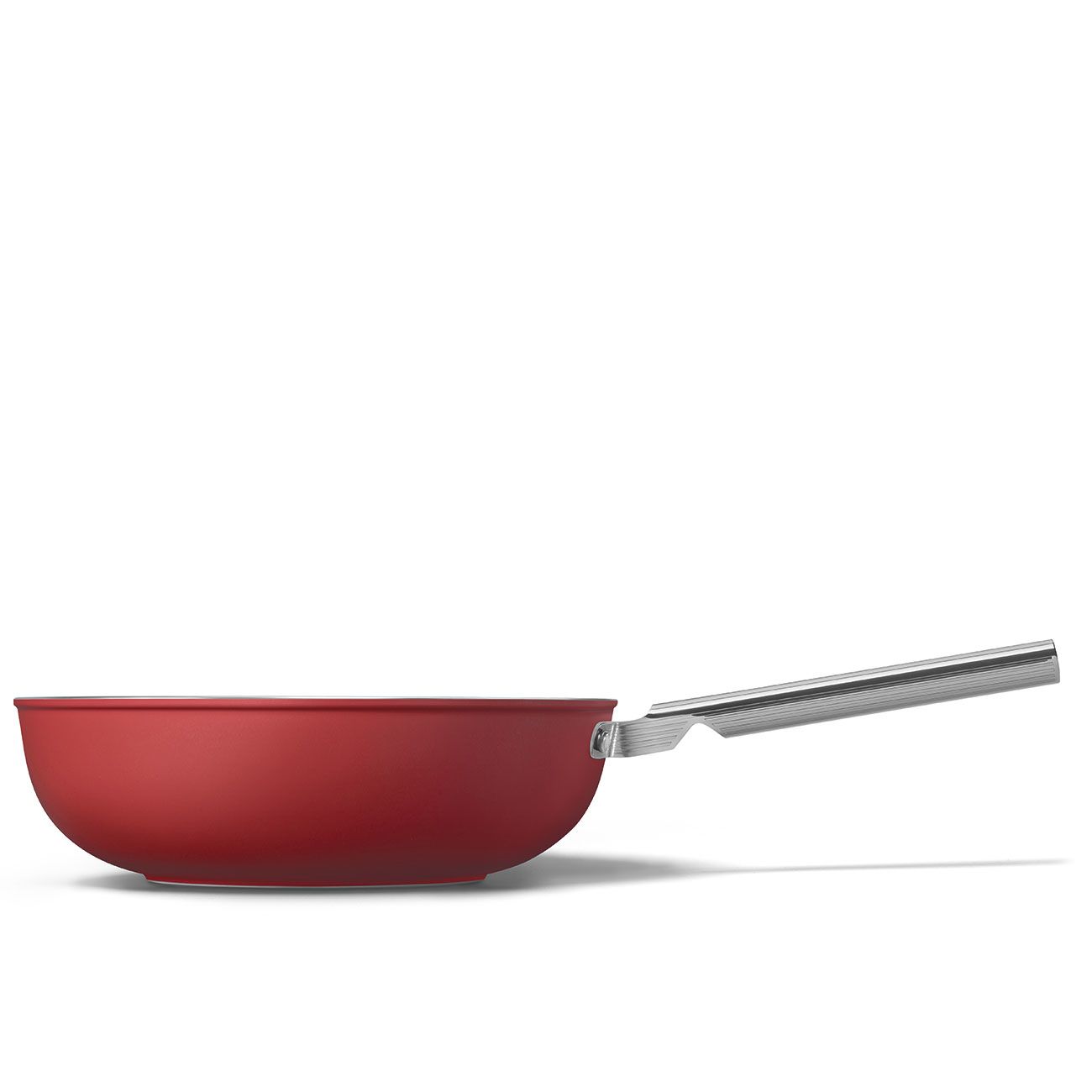 Smeg CKFW3001RDM Wok/Stir-Fry Pan - 30cm - Black, Red, Stainless steel