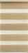 Merkloos Dubbel Rolgordijn - Lichtdoorlatend en Verduisterend - Zonder Boren Met Klembevestiging - 55x150 cm - Beige