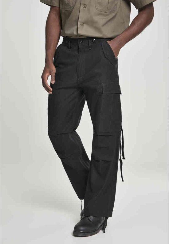Brandit M65 Vintage Trousers Heren Cargobroek - Zwart - L