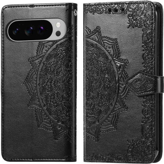 imoshion Hoesje - Geschikt voor Google Pixel 10 Pro XL - Mandala Bookcase - Zwart