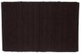 Excelsa Rechthoekige placemat van katoen, 43 x 30 cm, bruin