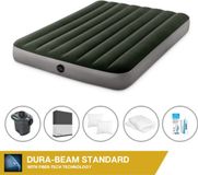 Intex Luchtbed - Twijfelaar - 137 x 191 x 25 cm - Groen