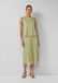 s.Oliver Midi-rok van geplooid mesh met metallic garen en jersey voering