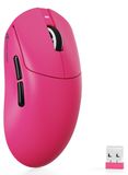 Merkloos Draadloze gaming muis - 55 g - 25.000 DPI - Tri-mode - Rood