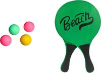 Gebro Strand Beachball Set - Hout - Groen