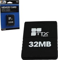 TTX Tech Memory Card 32 MB for PlayStation 2 (TTX Tech)
