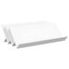 vidaXL Étagère à journaux avec étagère Blanc 90 x 53 x 28,5 cm Bois traité