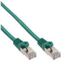 Tecline InLine - Verbindingskabel - RJ-45 (M) naar RJ-45 (M) - 2 m - SFTP - CAT 5e - gevormd - groen