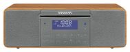 Sangean DDR-47BT DAB+ Radio - FM, Bluetooth, MP3, Grijs/Walnoot