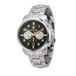 Maserati Herenhorloge Coll. Successo Limited Edition, chronograaf, kwarts -R8873621028, Zilver en goud, 44mm, armband