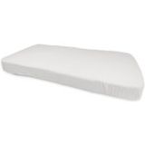 Lodger Slumber - Hoeslaken ledikant - Wit - 60x120cm - Biologisch katoen