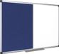 Bi-Office Combibord MAYA, gecombineerd prikbord en whiteboard, Kurk of vilt, div. afmetingen