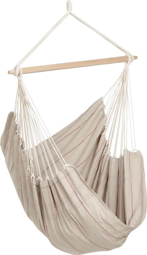 Artista Hangstoel - Zandkleur - 130 cm - Katoen - Weerbestendig - Max. 150 kg