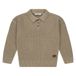 Stains&Stories trui beige grof gebreid