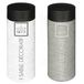 Atmosphera Decoratie zand - 2x potjes - wit en grijs - 750 gram - Zandkorrels - hobby vulmateriaal