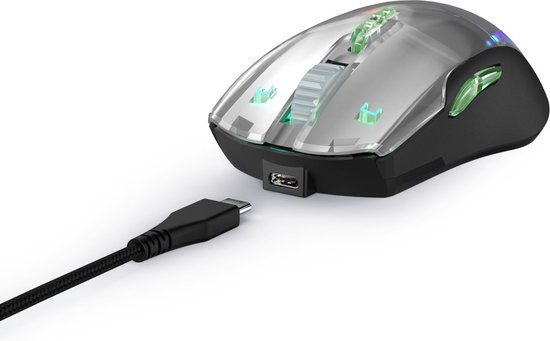 uRage Reaper 515 Gamingmuis Rechtshandig USB Type-A Optisch 12000 DPI Zwart