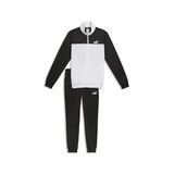 PUMA Colourblock trainingspak voor heren M, White
