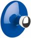 Spirella Bowl Handdoekenhaak Blauw