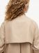 Tommy Hilfiger Dames Regenjas Beige Katoen XS