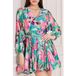 GUESS Marciano By Maya Robe portefeuille Paradise Rose Taille 46