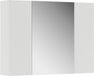 Vicco Leopold Armoire de salle de bain – 80 x 59.2 cm avec étagères Blanc