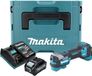 Makita TM 001 GM101 Outil multifonction sans fil 40 V max. Starlock Max Brushless + 1x batterie rechargeable 4,0 Ah + chargeur + Makpac