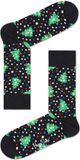 Happy Socks Kerstsokken Kerstnacht Zwart Maat 36-40