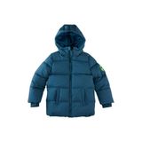 Z8 kids winterjas Chaz petrol blauw