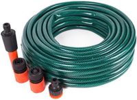 Pro Garden Tuinslang - 15 meter - groen - tot 8 bar - incl. koppelstukken