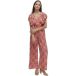 Ble Combinaison femme Resort Collection Flower