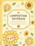 Sunflower Smiles Composition Notebook