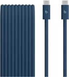 Apple Beats Gevlochten USB-C naar USB-C Kabel (3 m) - Bliksems blauw