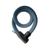 ABUS Textiel-kettingslot YARNIT™ 4004K - Blauw - 110 cm