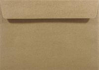 Netuno Ecologische bruine enveloppen A5 - 162 x 229 mm - C5 - 20 stuks - HK zelfklevend met plakstrip - 100 gram