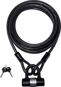Maxx-Locks Oban Kabelslot 5 meter - 12mm - Grijs - Bootslot, Tuinmeubel of Terras