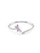Swarovski x Ariana Grande armband, Verschillende slijpvormen, Libelle, Meerkleurig, Rodium toplaag