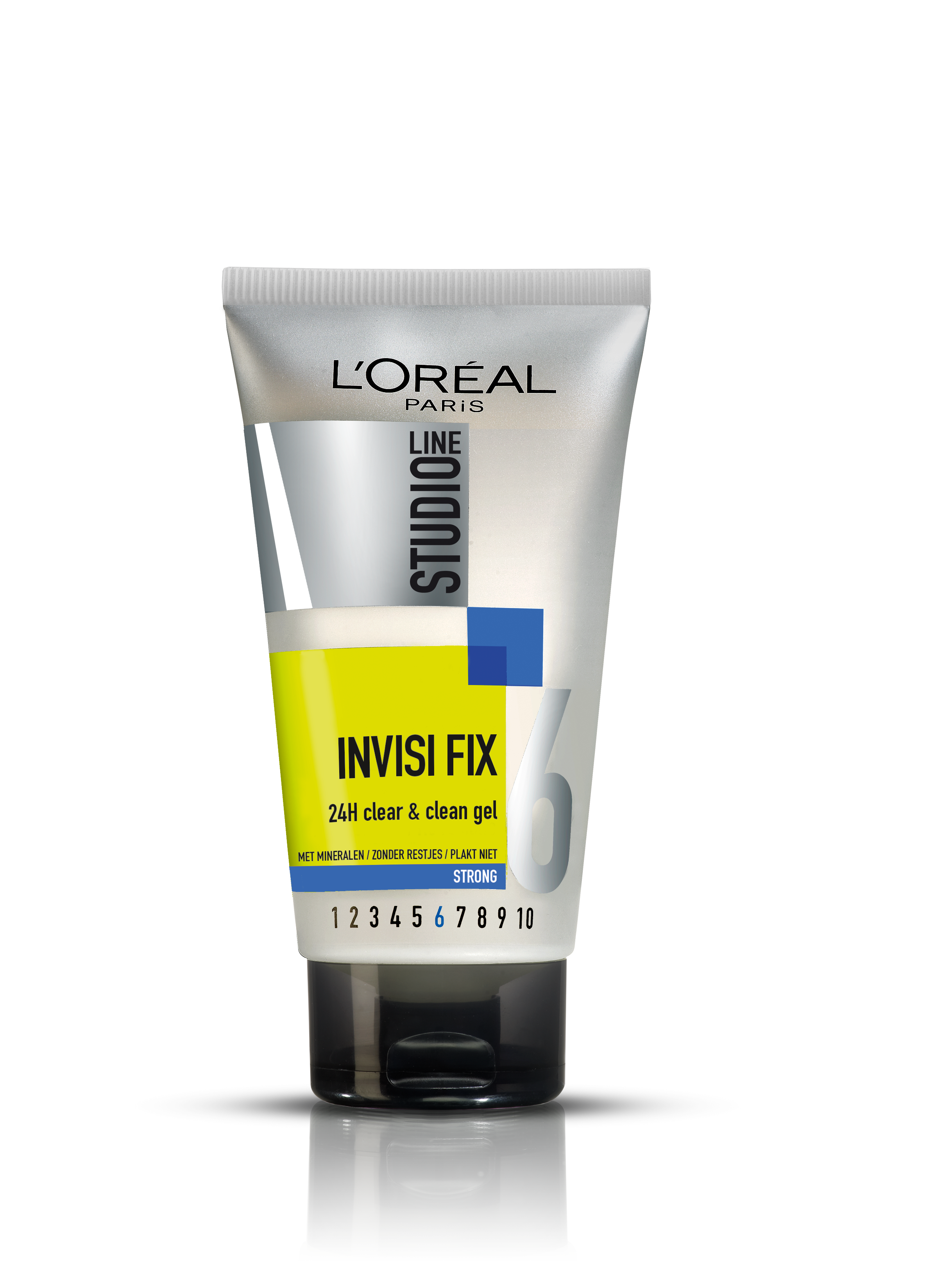L'Oréal Studio Line Invisi'Fix Invisi Fix 24H Clear & Clean Gel Strong - 150 ml - Gel