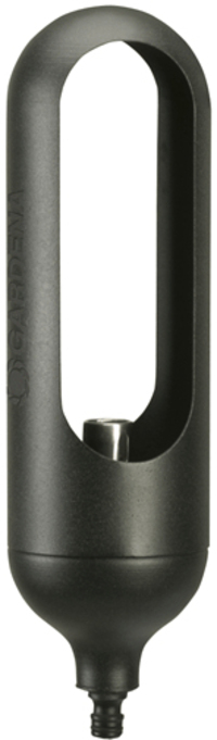 Gardena ClickUp! Tuinfakkel - Roestvrijstaal - Zwart - Olie